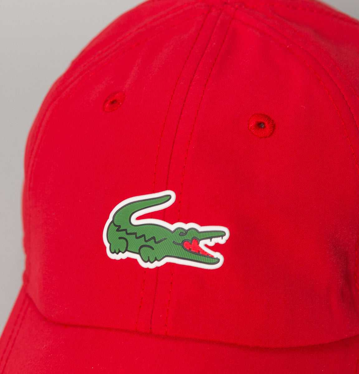 Red lacoste hat deals