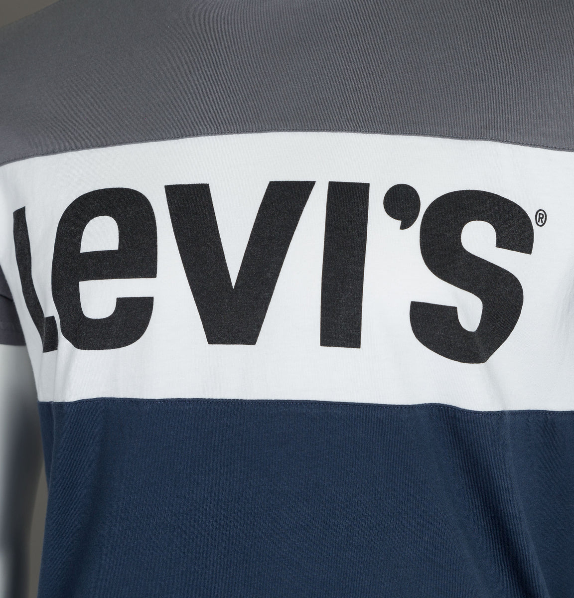 Grey levis tshirt store