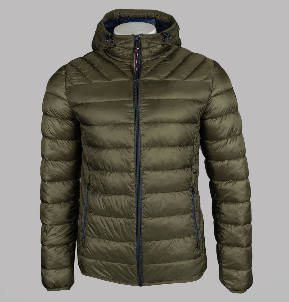 Napapijri Aerons Hooded Padded Jacket Green Musk