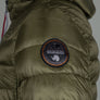 Napapijri Aerons Hooded Padded Jacket Green Musk