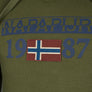 Napapijri Berthow Hoodie Green Musk