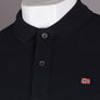 Napapijri Enoos Short Sleeve Polo Shirt Black