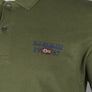 Napapijri Erthow Long Sleeve Polo Shirt Green Musk