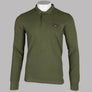 Napapijri Erthow Long Sleeve Polo Shirt Green Musk