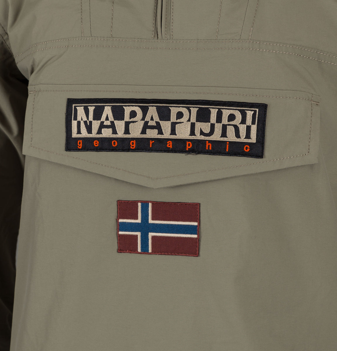 Napapijri Rainforest Summer Jacket Khaki Bronx Clothing