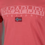 Napapijri Sapriol Short Sleeve T-Shirt Coral