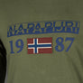 Napapijri Solin Long Sleeve T-Shirt Green Musk