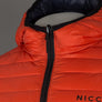 Nicce Inverti Reversible Hooded Jacket Navy/Orange