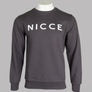Nicce Original Logo Sweatshirt Coal Grey