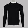 Pretty Green Hinchcliffe Crew Neck Knit Jumper Black