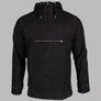 Pretty Green Water Resistant Overhead Hooded Jacket Black