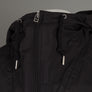 Pretty Green Water Resistant Overhead Hooded Jacket Black