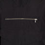 Pretty Green Water Resistant Overhead Hooded Jacket Black