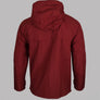 Pretty Green Water Resistant Overhead Hooded Jacket Dark Red