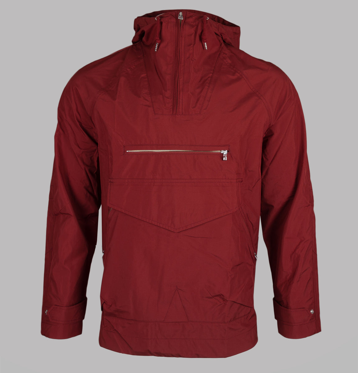 Pretty green overhead seam sealed hooded jacket shop