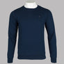 Replay Embroidered Logo Sweatshirt Navy