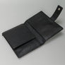 Replay Large Leather Wallet Black