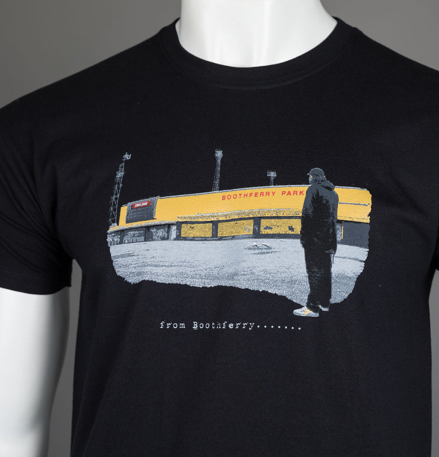 80s Casuals Boothferry Park T-Shirt Black