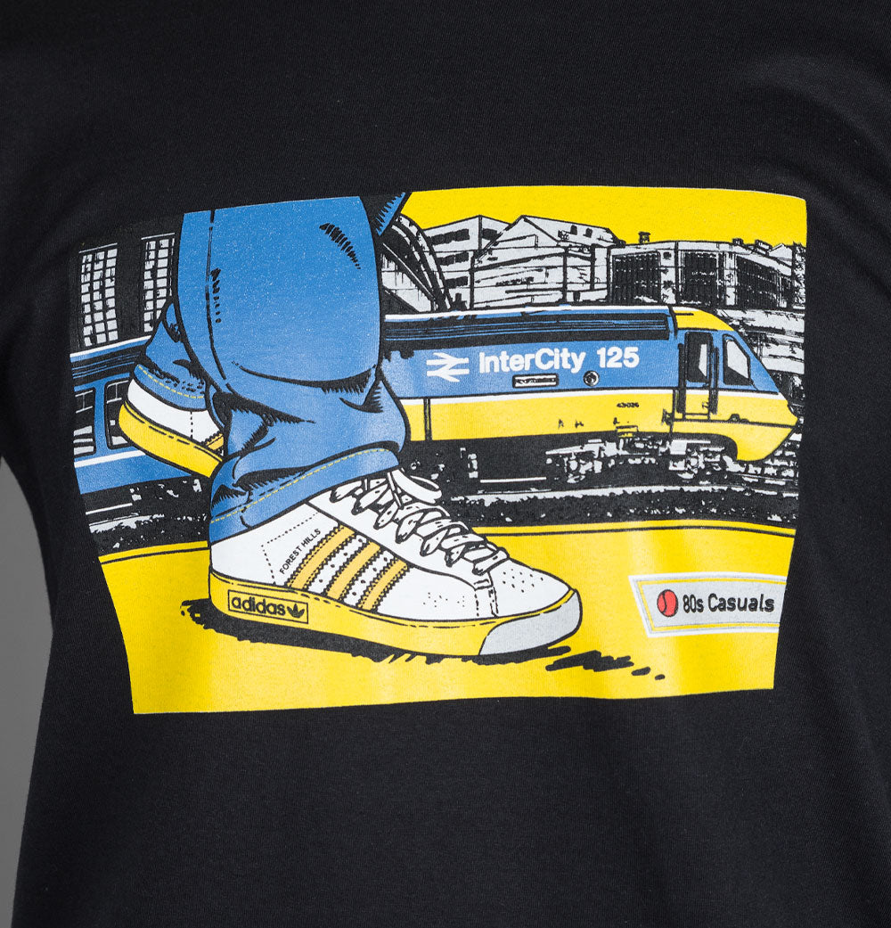 80s Casuals Forest Hills Golden Years T-Shirt Black