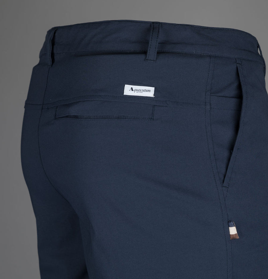 Aquascutum Chino Shorts Navy