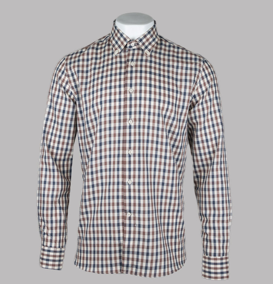 Aquascutum Club Check L/S Shirt Check