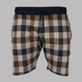 Aquascutum Macro Club Check Shorts Navy
