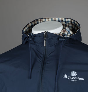 Aquascutum Reversible Sailor Check Jacket Navy/Check