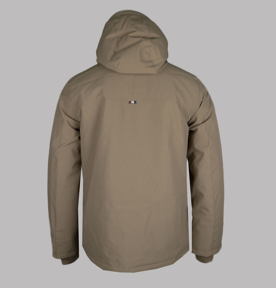 Aquascutum Shell Active Mid Parka Khaki