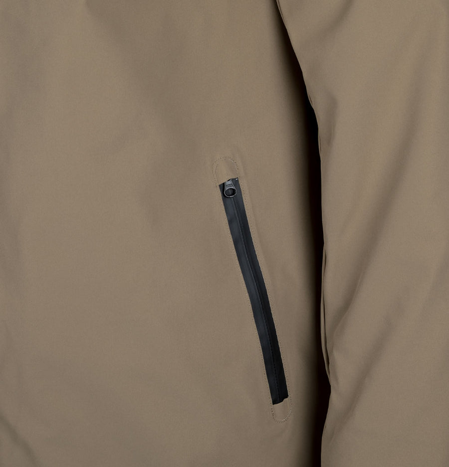 Aquascutum Shell Active Mid Parka Khaki