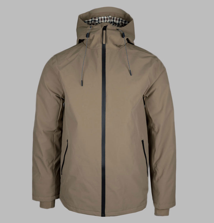 Aquascutum Shell Active Mid Parka Khaki