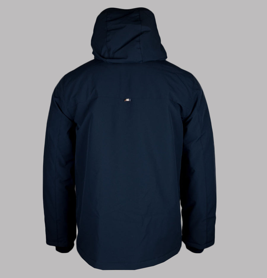 Aquascutum Shell Active Mid Parka Navy