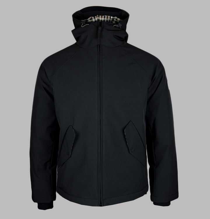 Aquascutum Soft Shell Mid Parka Black