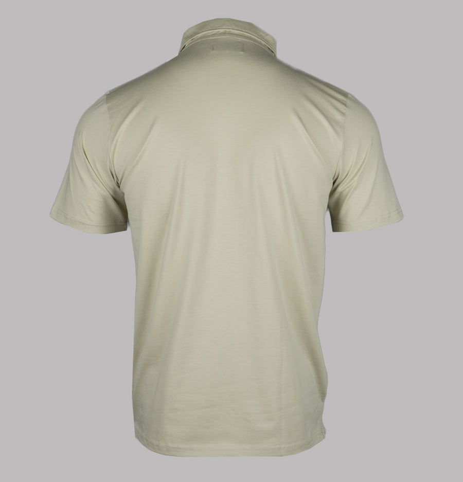 Aquascutum Supima Solid Polo Shirt Beige