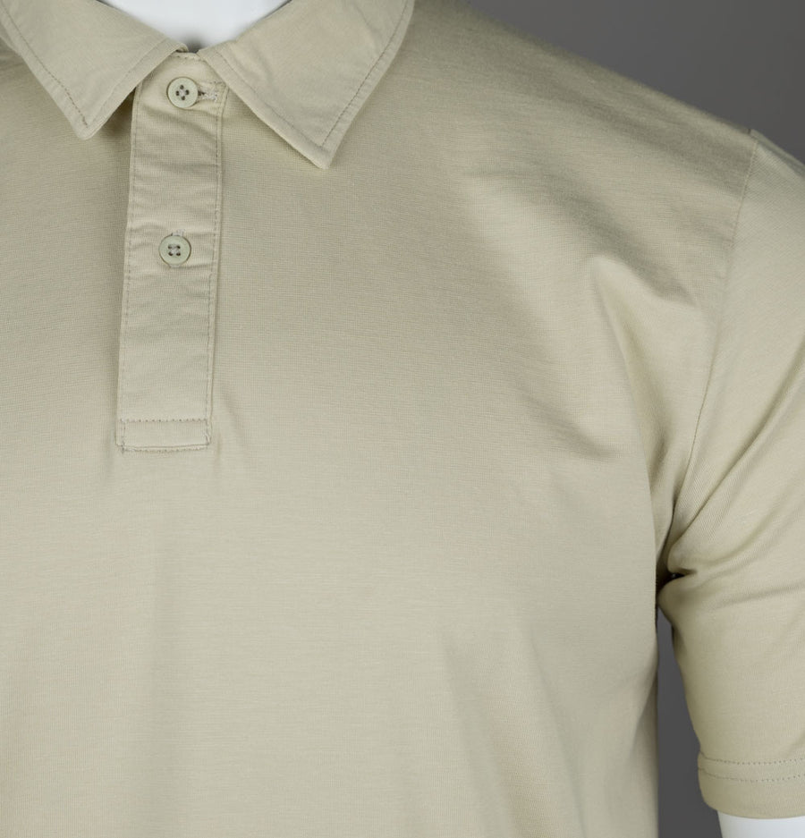 Aquascutum Supima Solid Polo Shirt Beige