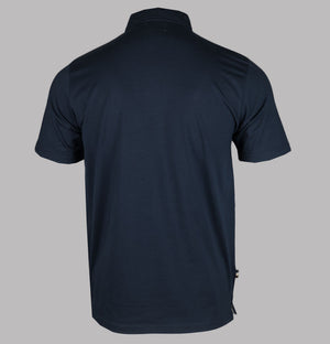 Aquascutum Supima Solid Polo Shirt Navy