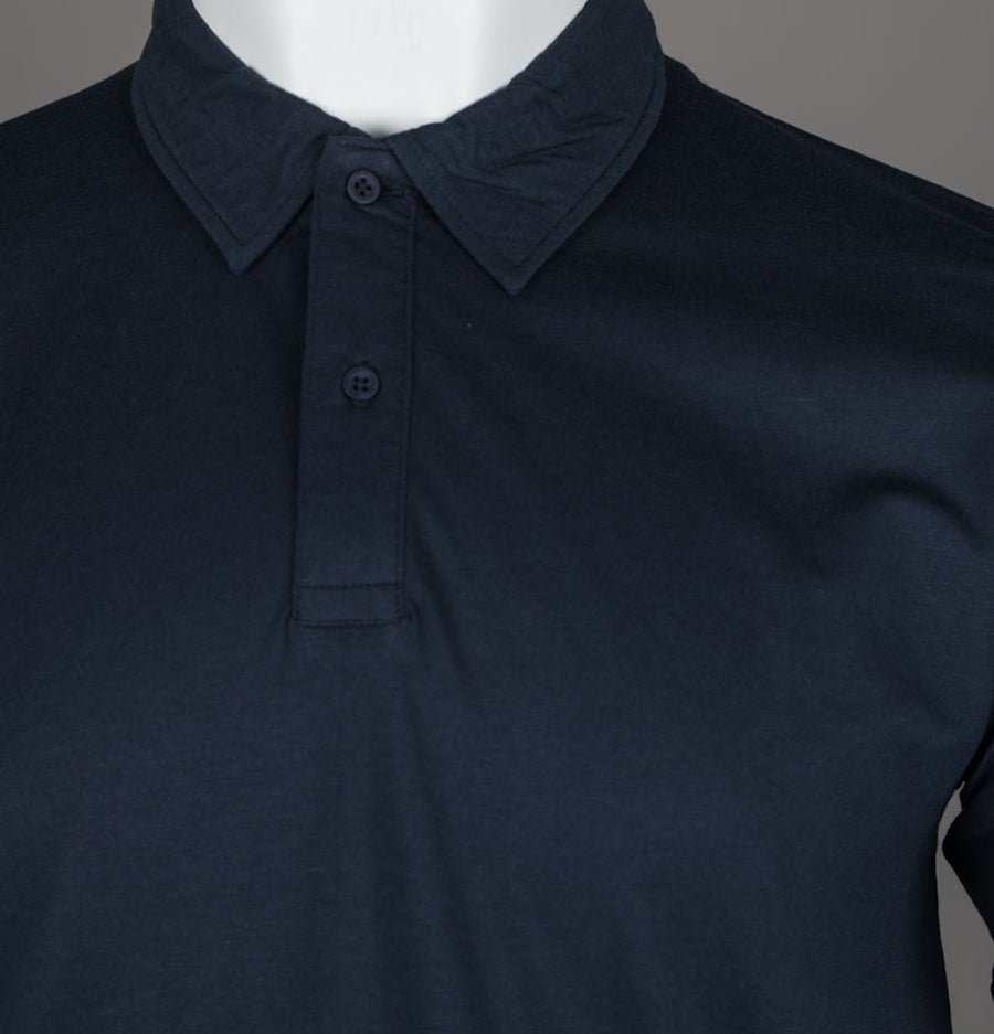 Aquascutum Supima Solid Polo Shirt Navy