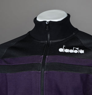 Diadora 80s Track Jacket Black/Crown Jewel