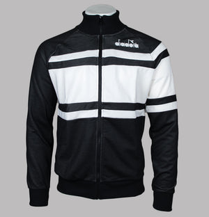 Diadora 80s Track Jacket Black/White