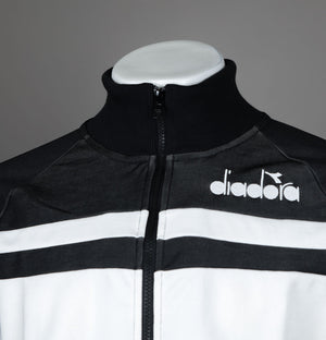 Diadora 80s Track Jacket Black/White