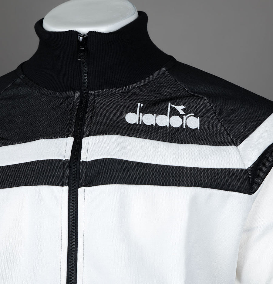 Diadora 80s Track Jacket Black/White