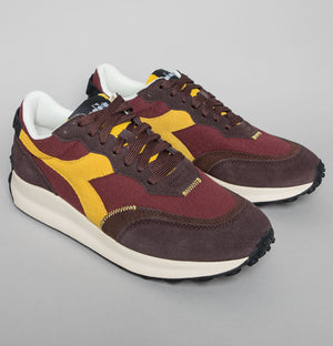 Diadora Race Suede Trainers Seal Brown/Cinnamon