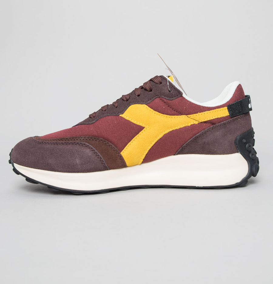 Diadora Race Suede Trainers Seal Brown/Cinnamon