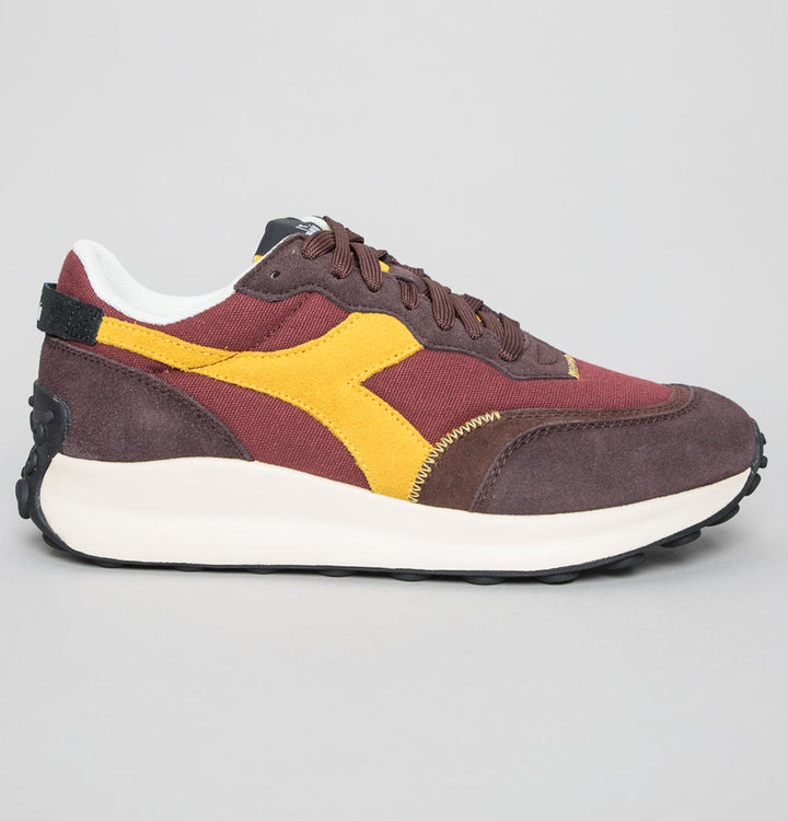 Diadora Race Suede Trainers Seal Brown/Cinnamon