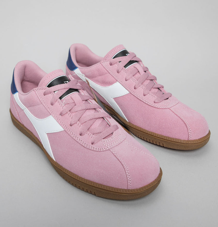 Diadora Tokyo Suede Trainers Pink Orchid Smoke