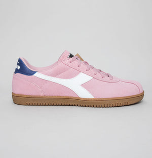 Diadora Tokyo Suede Trainers Pink Orchid Smoke