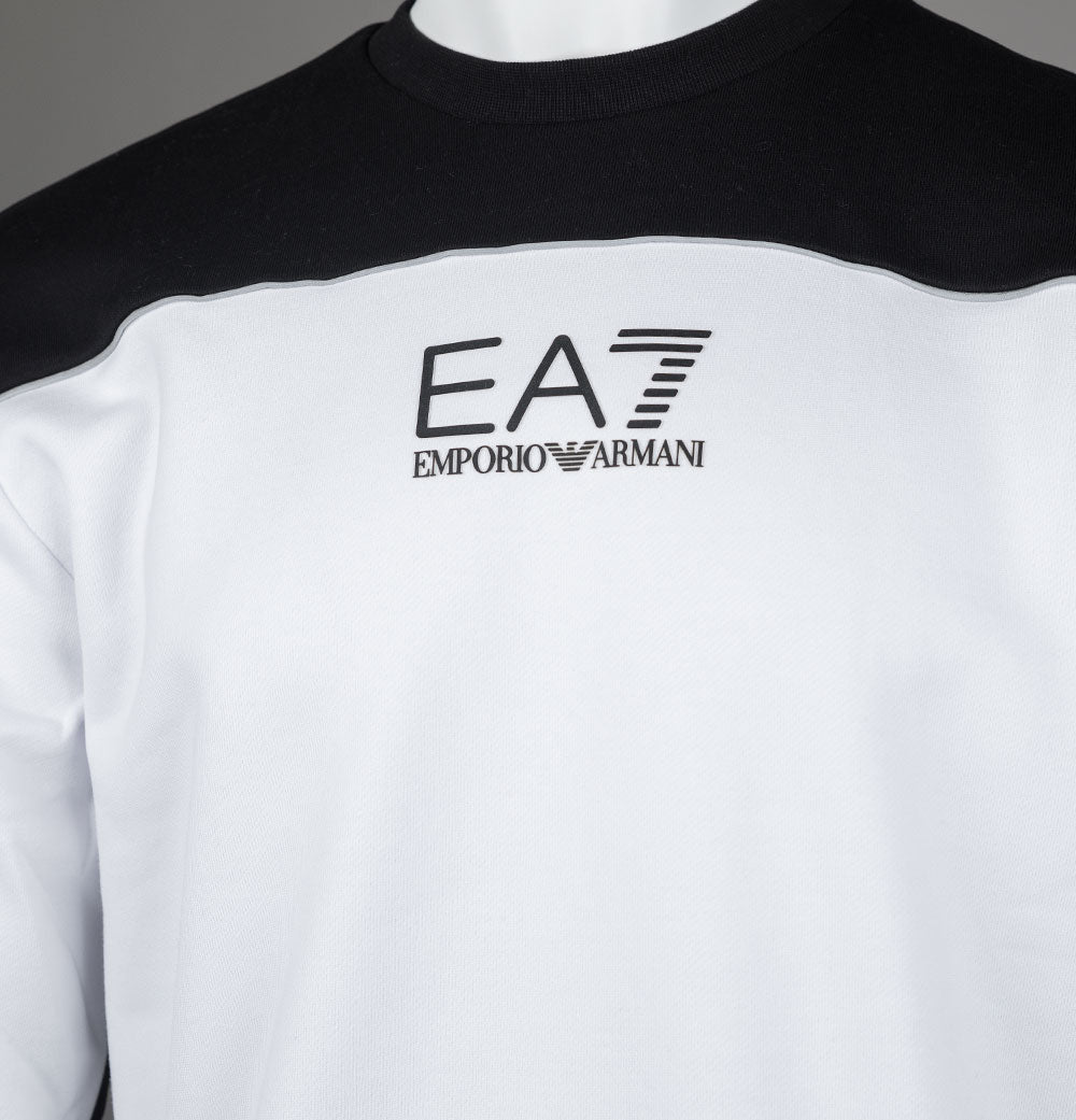 Sweat EA7 Men color White