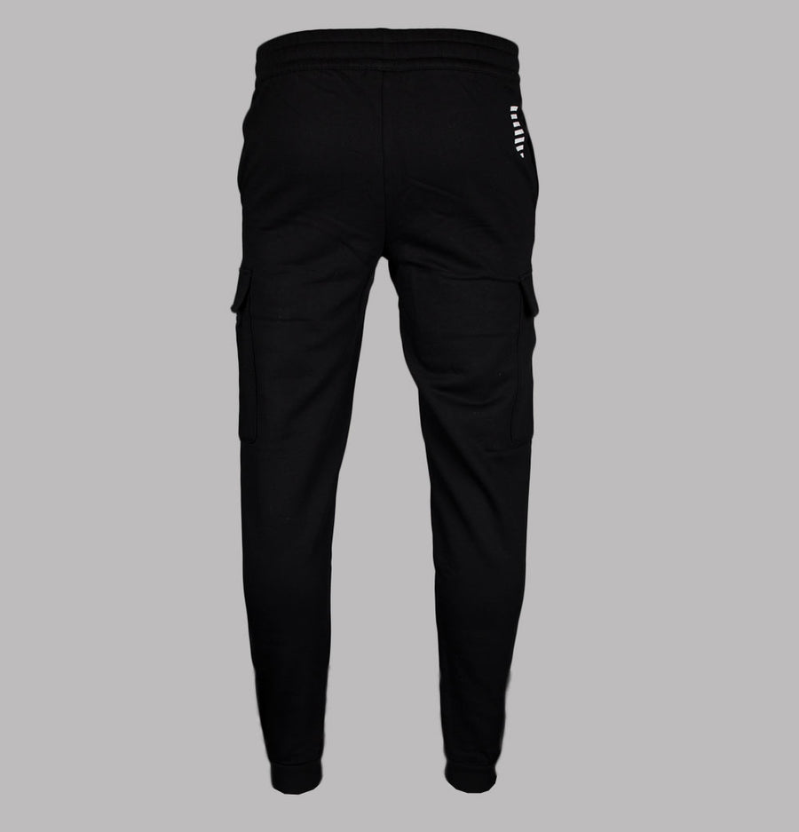 EA7 Core Cargo Joggers Black/White