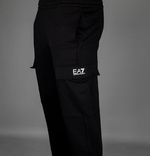 EA7 Core Cargo Joggers Black/White