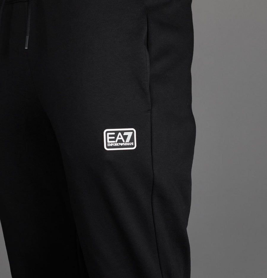 EA7 Core Identity Cotton Joggers Black