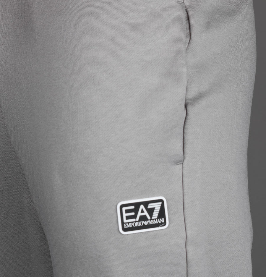 EA7 Core Identity Cotton Joggers Gull Grey